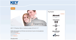 Desktop Screenshot of keyitpartner.se